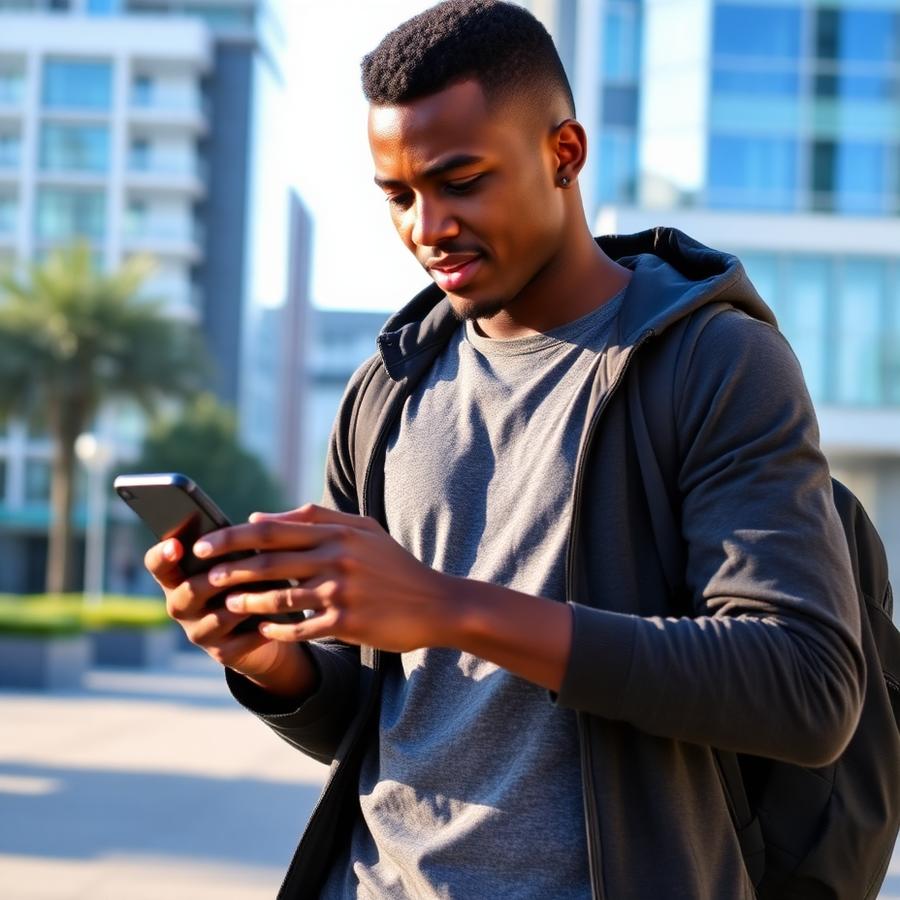 Student in South Africa